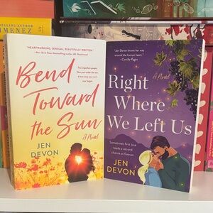 Bend Toward the Sun & Right Where We Left Us